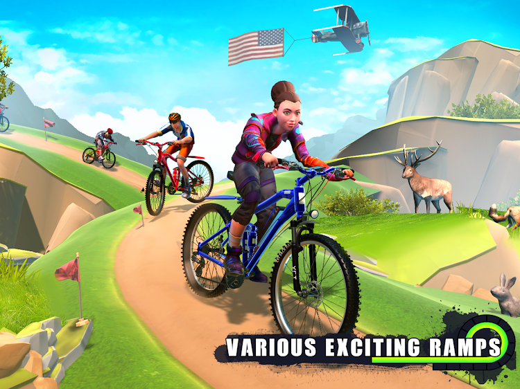 #6. Bike Stunts-Thrills and Spills (Android) By: Sharp Axe Studios