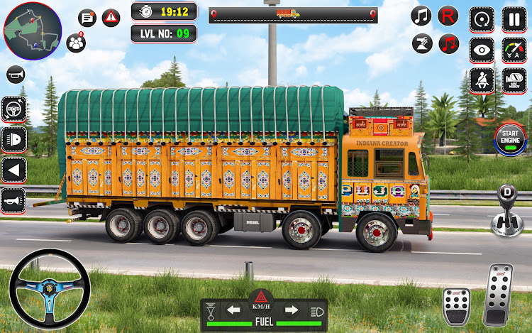 #8. Indian Truck Drive Truck Games (Android) By: X Gamerz