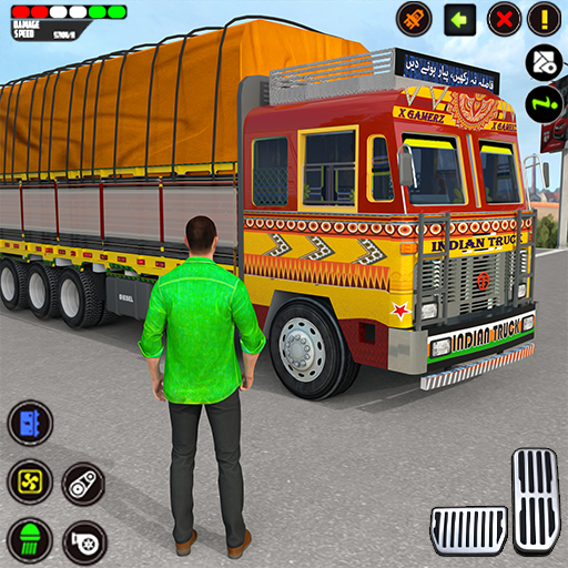 #9. Indian Truck Drive Truck Games (Android) By: X Gamerz