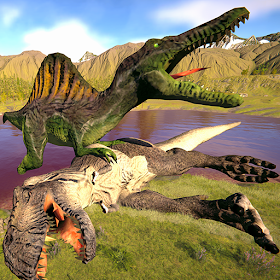 Hungry Spinosaurus :Dino Games