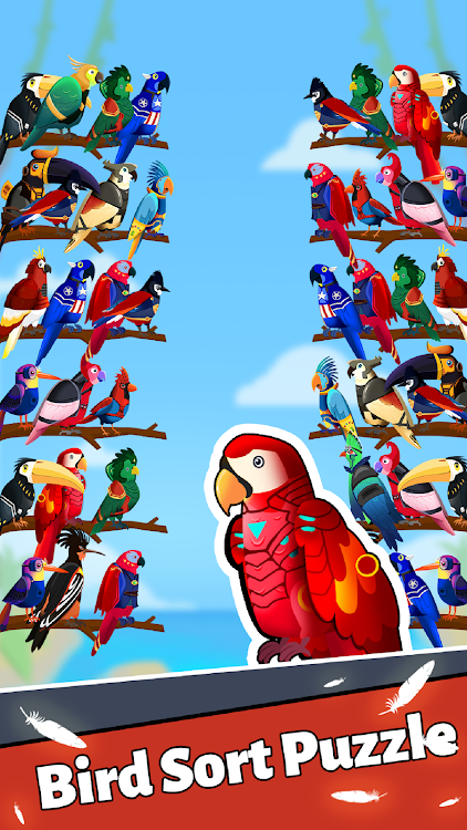 #3. Bird Puzzle - Color Game (Android) By: ETYBYTE