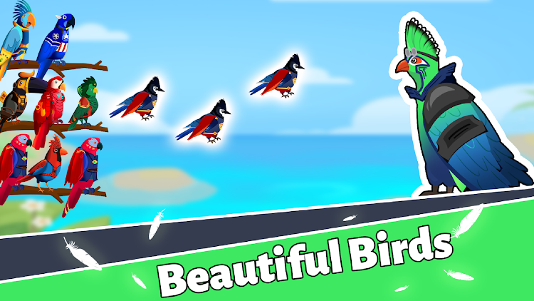 #7. Bird Puzzle - Color Game (Android) By: ETYBYTE