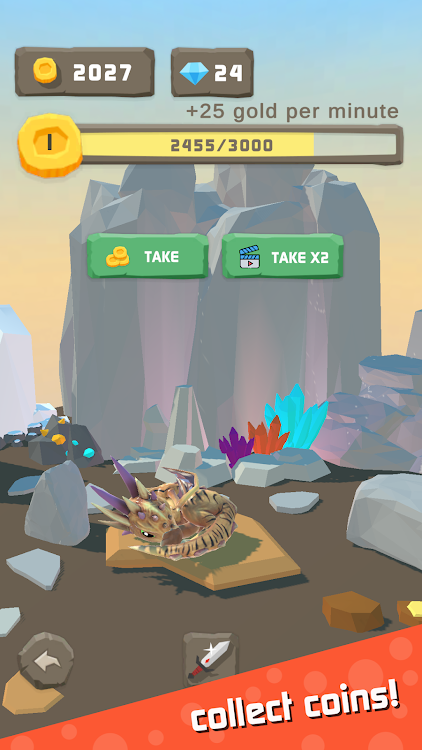 #2. Egg Clicker - Tiny Dragons (Android) By: MorningCappuccino