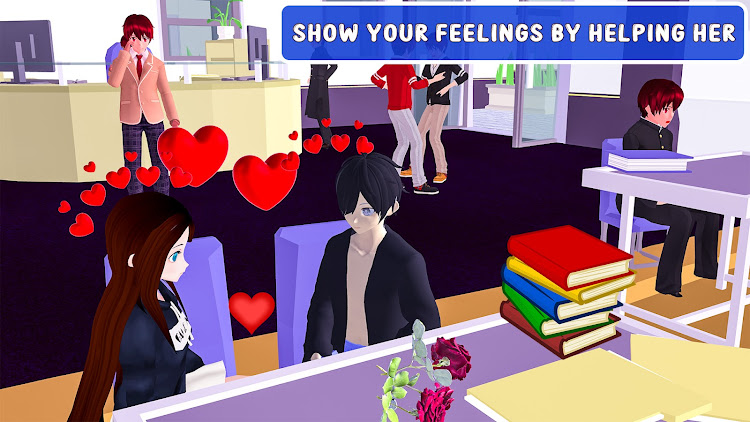 #2. Anime High School Love Story (Android) By: Elpis Games