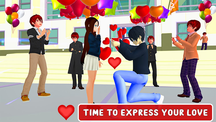 #5. Anime High School Love Story (Android) By: Elpis Games