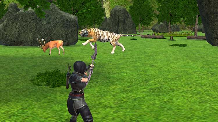 #8. Archer Attack : Animal Hunting (Android) By: Gamezeniq Technologies