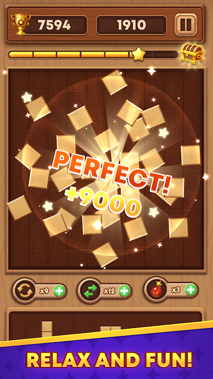 #10. Wood Block - Sudoku Puzzle (Android) By: Fuzzy Mobile Games