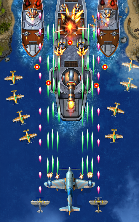 #9. 1941 AirAttack: Airplane Games (Android) By: Onegame Global Studio