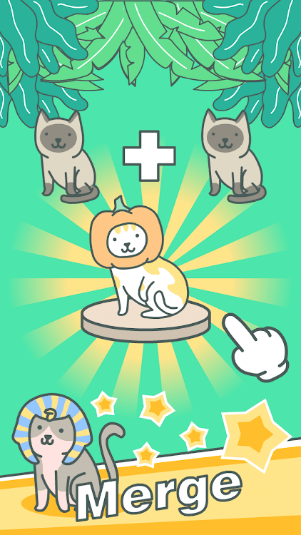 #2. Meow Merge - Merge Cute Cats (Android) By: SLAB Games