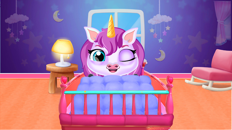 #4. Baby Unicorn - Anime Pet Games (Android) By: Petdragon Inc