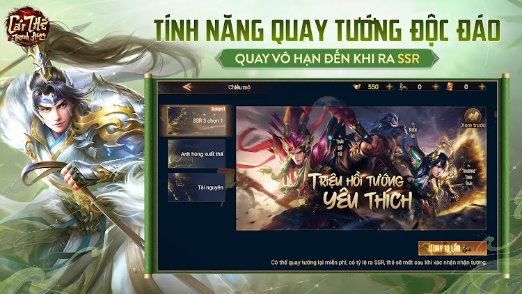 #8. Garena Cái Thế Tranh Hùng (Android) By: Garena Mobile Private