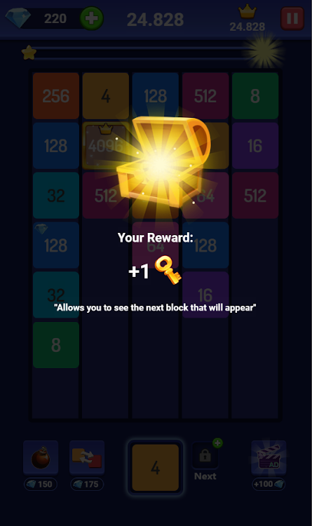 #4. Merge Block - Number Game (Android) By: Bravestars Publishing