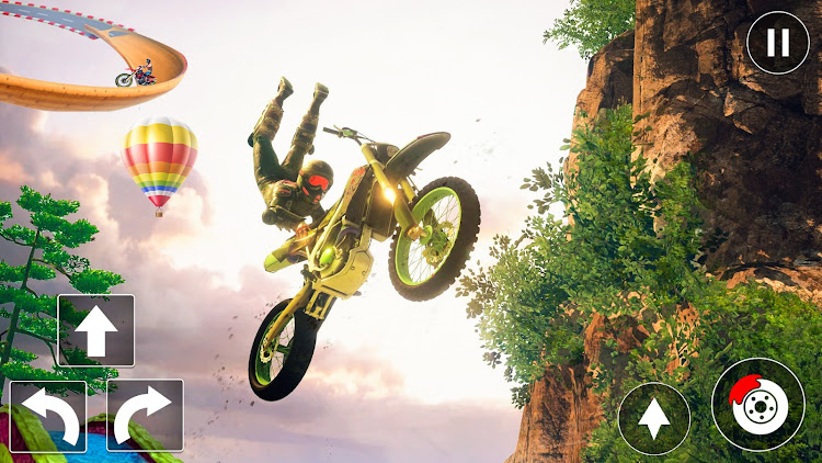 #5. Wheelie Bike Dirt Stunt Games (Android) By: MR360 Gaming Studio