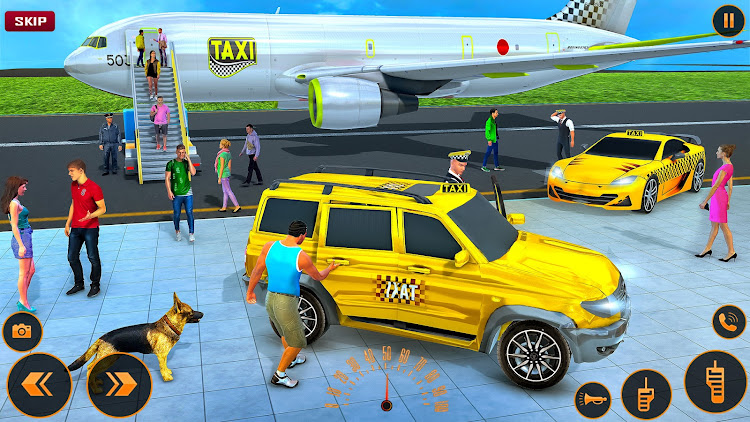 #8. US Taxi Simulator : Car Games (Android) By: MR360 Gaming Studio