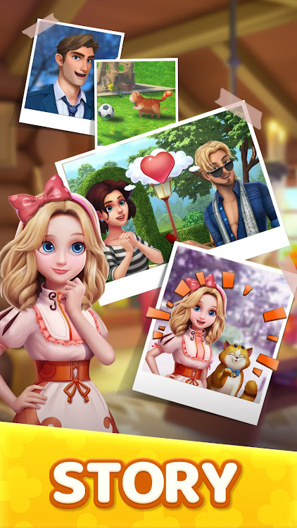 #4. Maggie's Garden: Merge City (Android) By: Click.18 Mobile