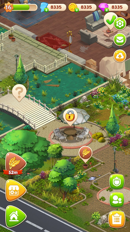 #8. Maggie's Garden: Merge City (Android) By: Click.18 Mobile