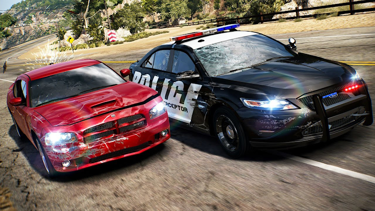 #3. Police car chase - escape (Android) By: Gamerzk