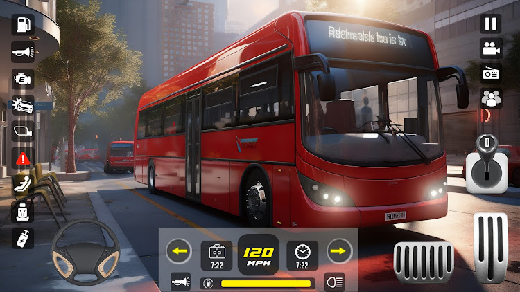 #3. Bus Game: Bus Drive Simulator (Android) By: snow ball