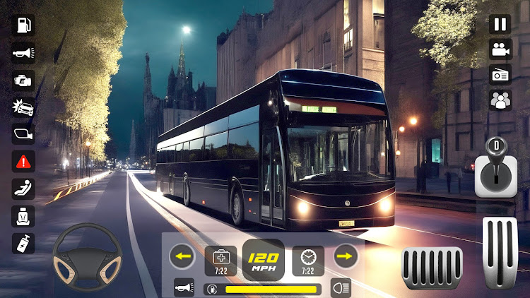 #4. Bus Game: Bus Drive Simulator (Android) By: snow ball