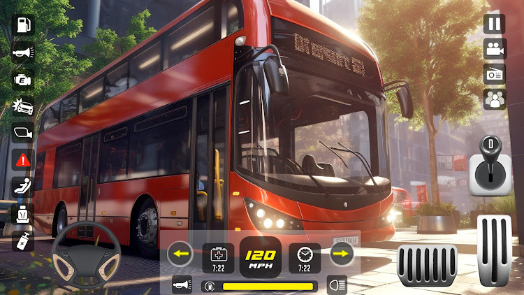 #5. Bus Game: Bus Drive Simulator (Android) By: snow ball