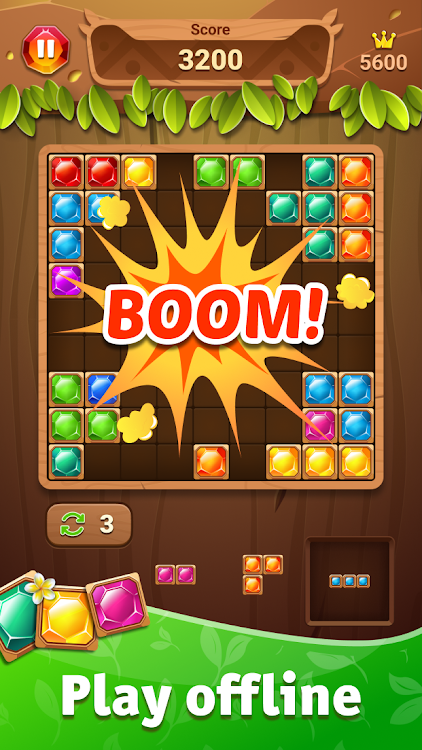 #8. Block Puzzle Jewel: Blast Game (Android) By: Digitalchemy, LLC