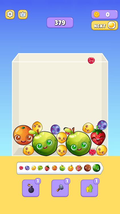 #2. Fruit Drop (Android) By: Arcade Clan