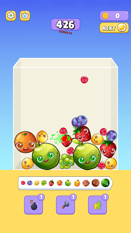 #3. Fruit Drop (Android) By: Arcade Clan