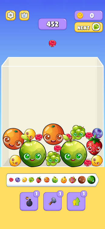 #4. Fruit Drop (Android) By: Arcade Clan