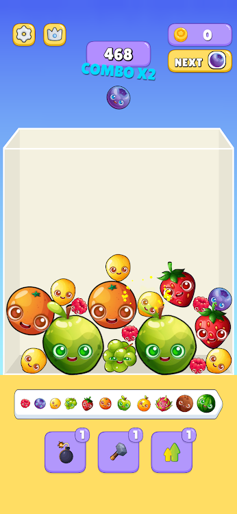 #5. Fruit Drop (Android) By: Arcade Clan