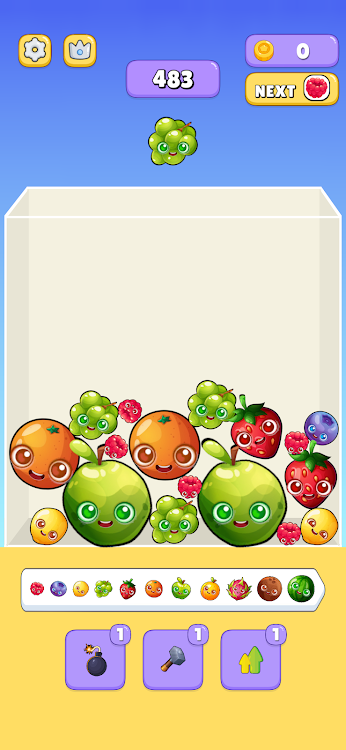 #6. Fruit Drop (Android) By: Arcade Clan