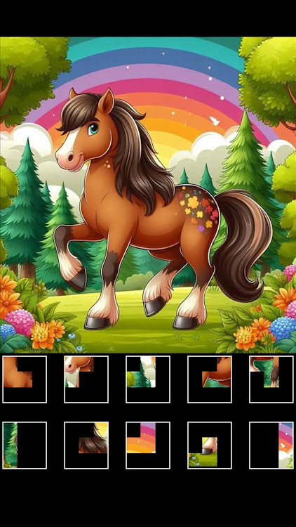 #4. Jigsaw Animals (Android) By: Casual Games by Arieshgs