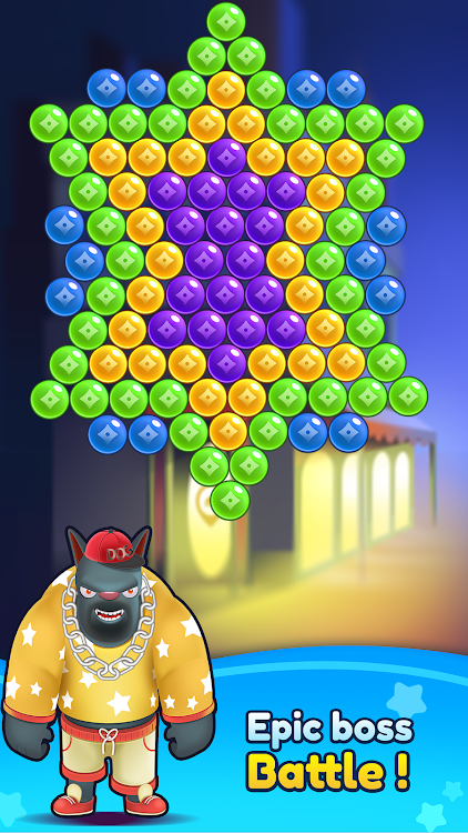 #5. Bubble Shooter - Kitten Games (Android) By: Bubble Shooter @ MadOverGames