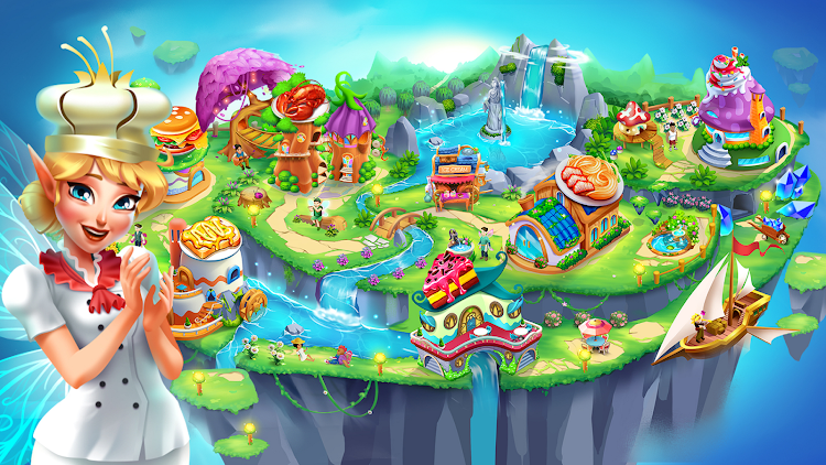 #9. Cooking Fairy: Food Games (Android) By: AdOne Ltd