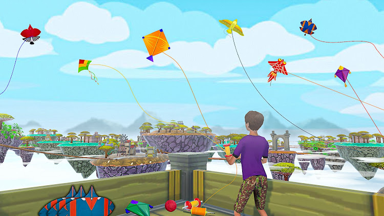 #7. Kite Game 3D Pipa Kite Flying (Android) By: Gaming Legacy Studios