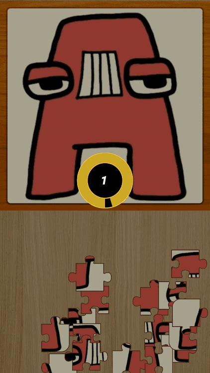 #2. Alphabet Puzzles (Android) By: dingguo.cc