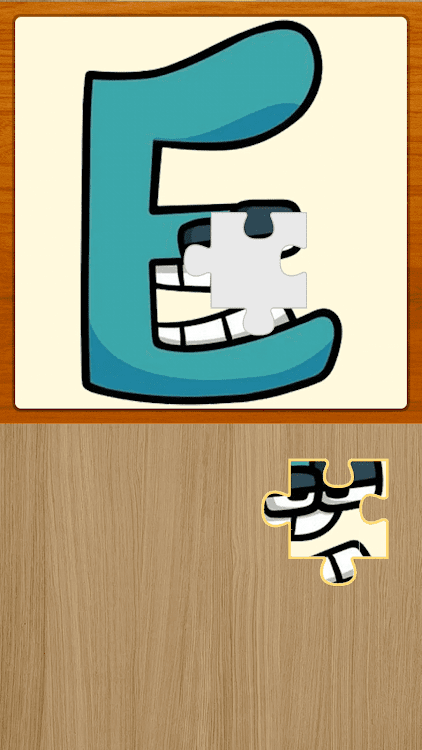 #6. Alphabet Puzzles (Android) By: dingguo.cc