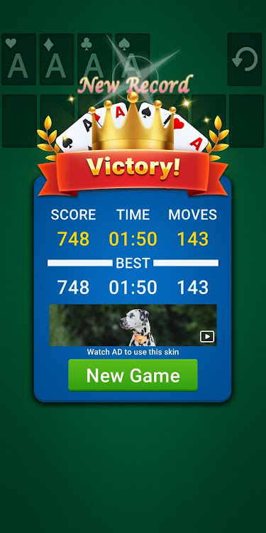 #7. Solitaire - 2024 (Android) By: Standard Puzzle