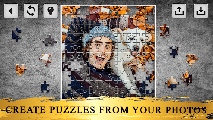 #5. Animals Jigsaw Puzzles Offline (Android) By: Hairstyle Photo Apps