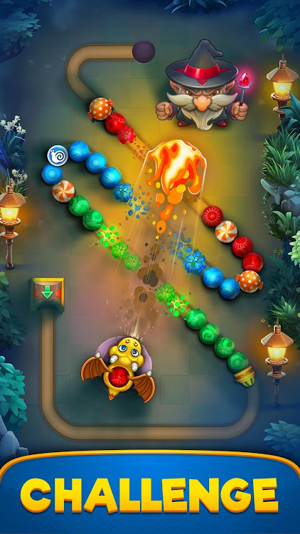 #5. Marbelicious: Marble Shooter (Android) By: Mystic Mage Studios