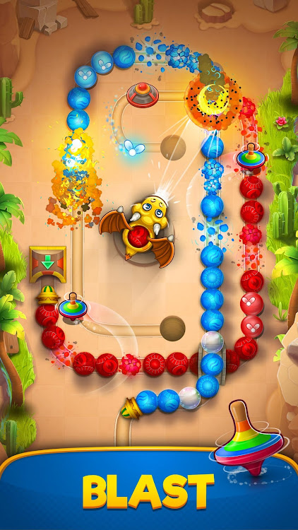 #7. Marbelicious: Marble Shooter (Android) By: Mystic Mage Studios