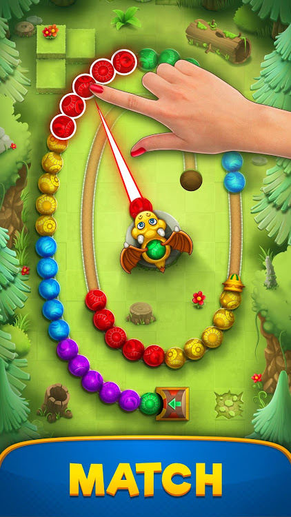 #9. Marbelicious: Marble Shooter (Android) By: Mystic Mage Studios