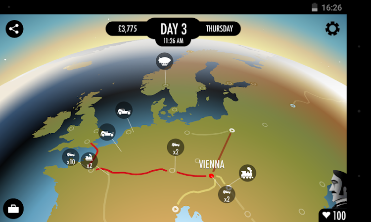 #4. 80 Days (Android) By: inkle Ltd