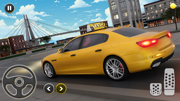 #5. Taxi Driving 3D (Android) By: GenI Games