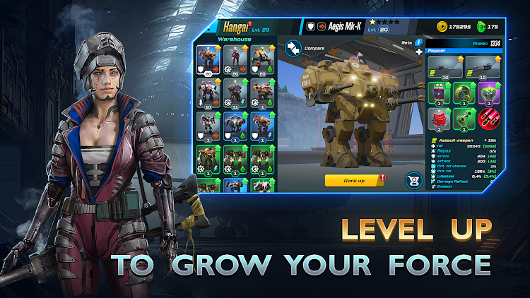 #4. Mech vs Aliens: War Robots RPG (Android) By: Rightsoft Labs