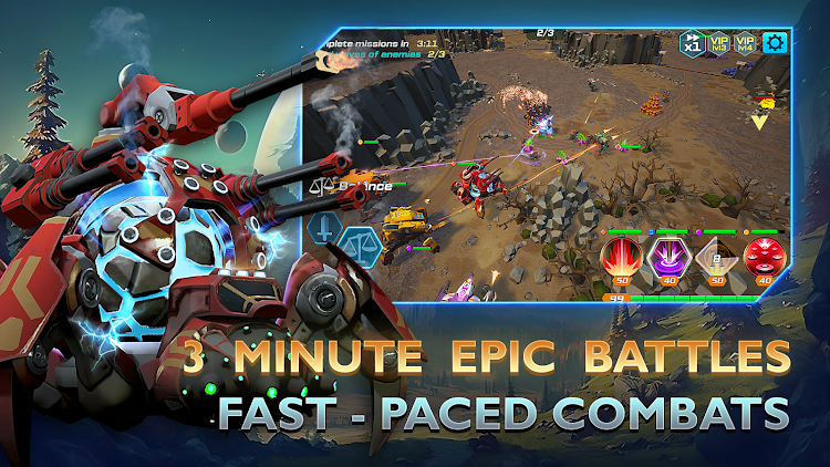 #6. Mech vs Aliens: War Robots RPG (Android) By: Rightsoft Labs