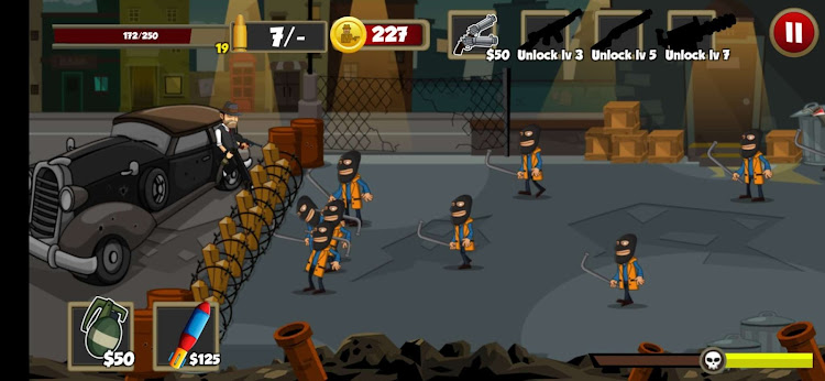 #6. Mafia Gangster King: City Wars (Android) By: Fork Studio