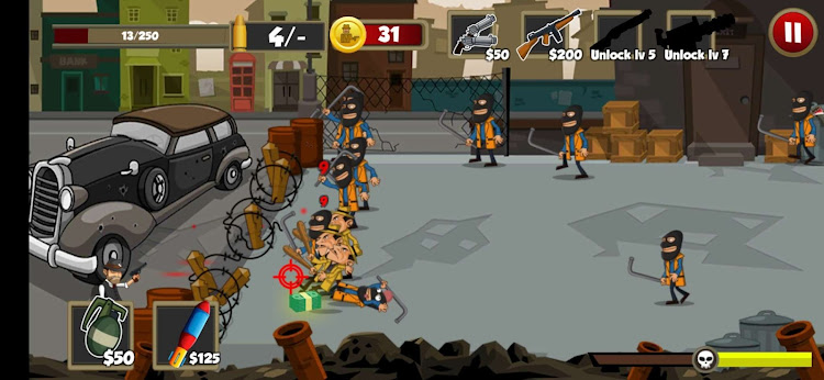 #10. Mafia Gangster King: City Wars (Android) By: Fork Studio