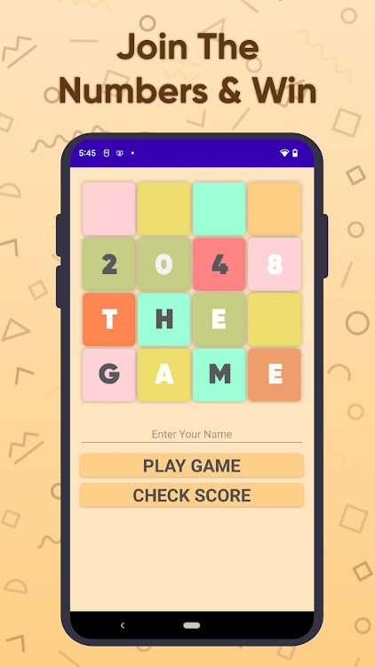 #4. 2048 Original Number Game (Android) By: CV All in One MP4 HD Video Player for All Format