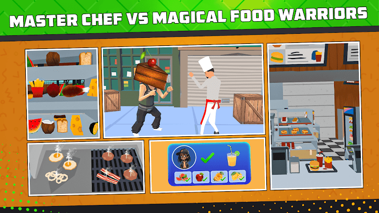 #6. Kung Fu Hero 3D: Veggie Fight (Android) By: Virtua Play