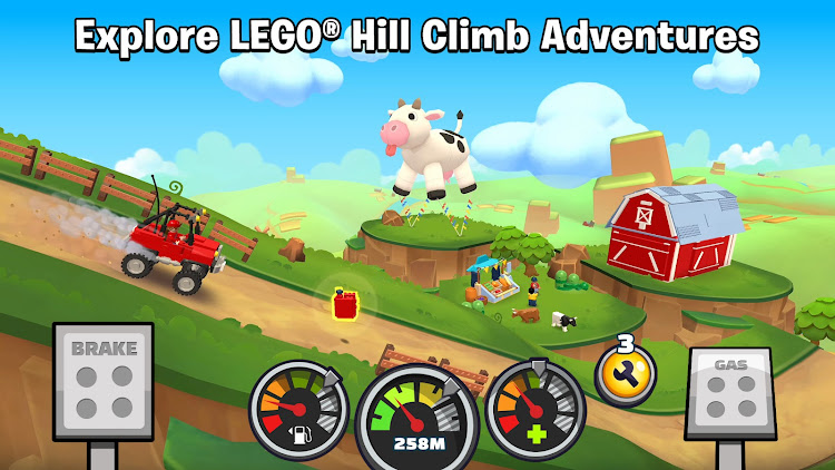 #8. LEGO® Hill Climb Adventures (Android) By: Fingersoft